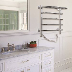 Полотенцесушитель электрический Магия Квадро-Э с полкой 40-80, 70 вт (К-таймер, Слева) - фото 735581562