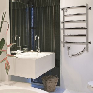 Полотенцесушитель электрический Орион Сага 50-60, 80 вт (К-таймер, Слева, Чёрный матовый) - фото 735594009