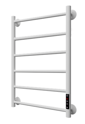 Полотенцесушитель электрический Классика Гранд 50-80, 190 вт (К-ЖК панель, Справа, Белый матовый) - фото 735595974