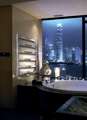 Полотенцесушитель электрический Клэр Гранд 50-70, 185 вт (К-ЖК панель, Слева, Чёрный матовый) - фото 735604528