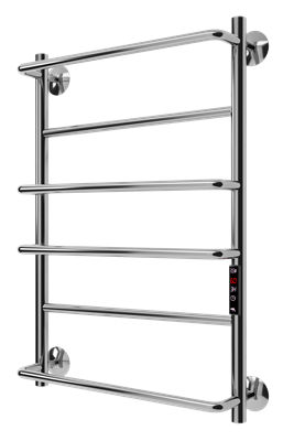 Полотенцесушитель электрический Сага Гранд 50-65, 165 вт (К-ЖК панель, Справа, Чёрный матовый) - фото 735604678