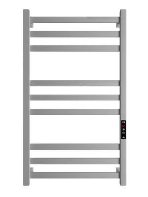 Полотенцесушитель электрический Соренто Гранд 40-90, вт (К-ЖК панель, Слева, Чёрный матовый) - фото 735605037