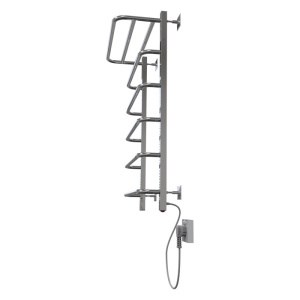 Полотенцесушитель электрически Магия Квадро-Э с полкой 50-80 ( К-таймер, Справа, Белый мат, 80 вт.) - фото 736294143