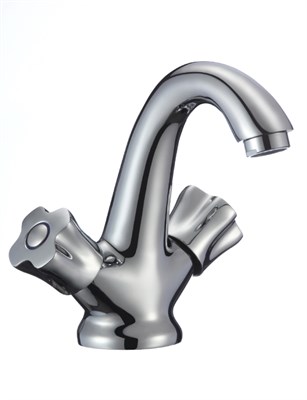 Смеситель для раковины РМС SL116-161 двуручковый - фото 737253370