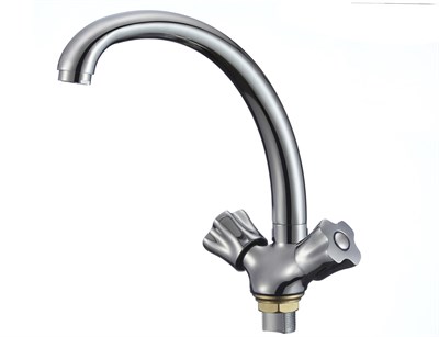 Смеситель для кухни РМС SL116-273F двуручковый - фото 737253476