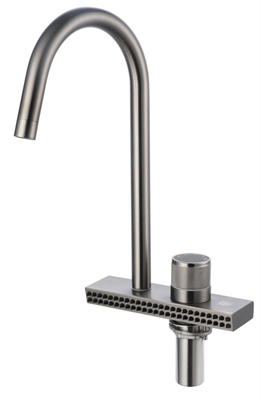 Смеситель для кухни РМС SUS130PVD-017F из нержавеющей стали с PVD покрытием - фото 737253600