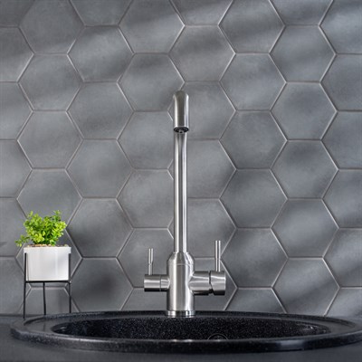 Смеситель для кухни РМС SUS124-017F-015 с фильтром для питьевой воды из нержавеющей стали - фото 737253611