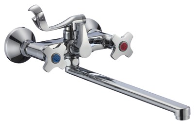 Смеситель для ванны с душем РМС SL115-140E Хром - фото 737253640