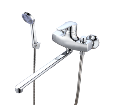 Смеситель для ванны с душем РМС SL50-006E-1 Хром - фото 737253746