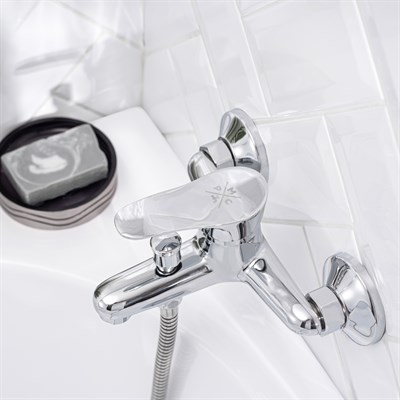 Смеситель для ванны с душем РМС SL86-009 однорычажный - фото 737253787