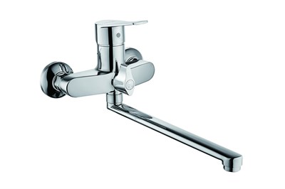 Смеситель для ванны с душем BOOU B8246-18F универсальный Латунь - фото 737253863